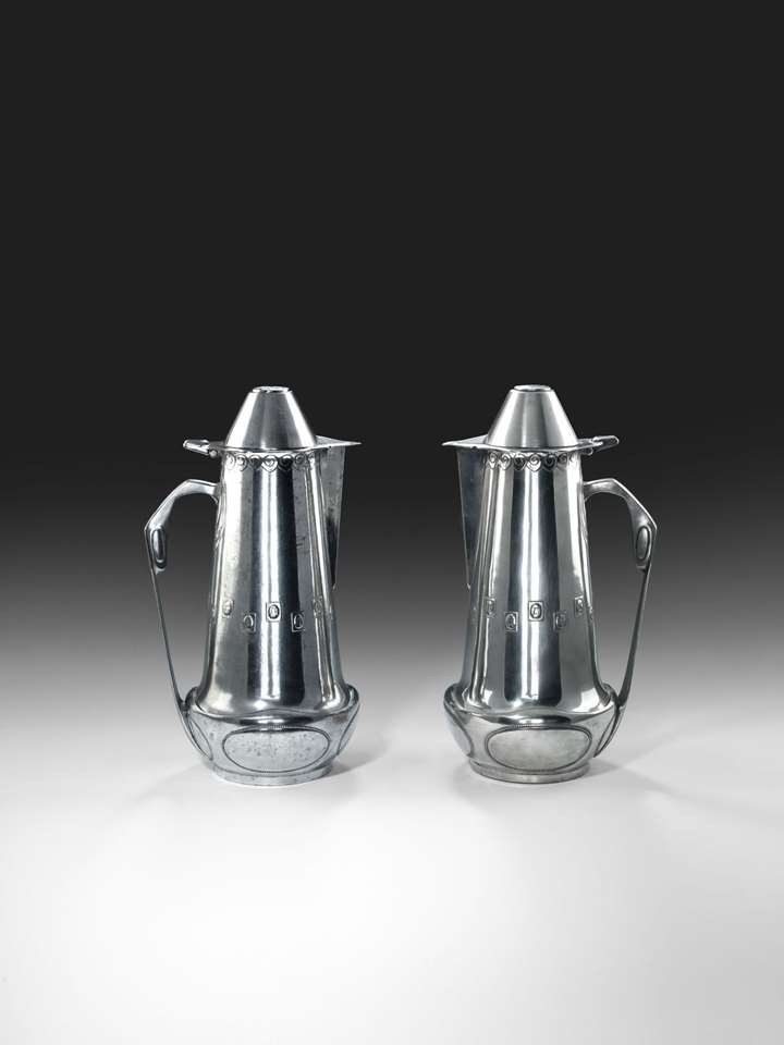 A PAIR OF JUGS